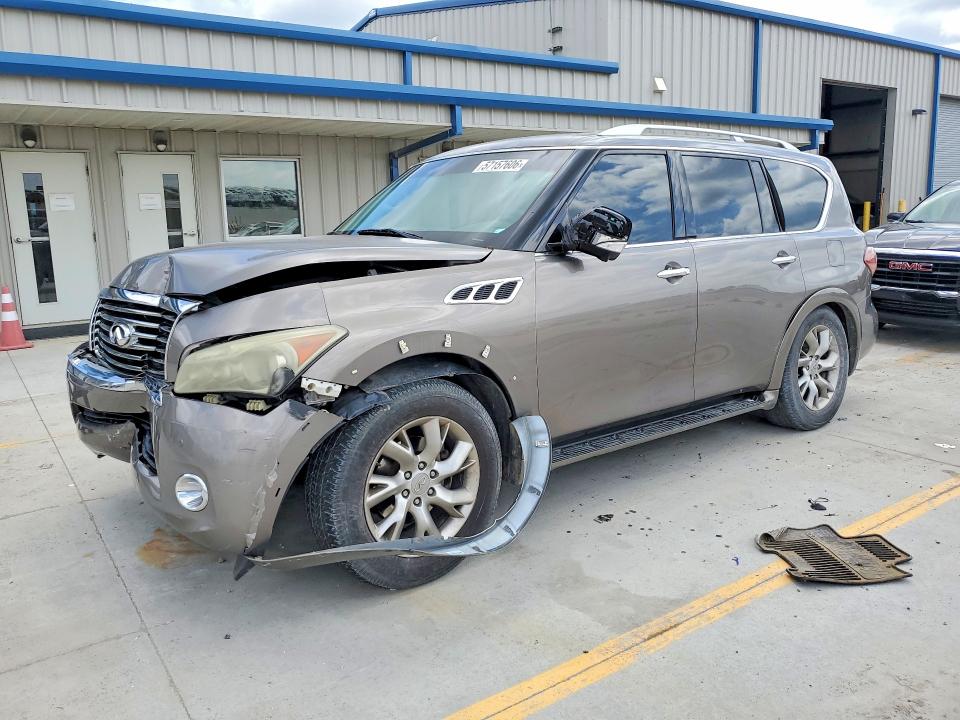 57157606 :رقم المزاد ، JN8AZ2NE7D9040463 vin ، 2013 Infiniti Qx56 مزاد بيع