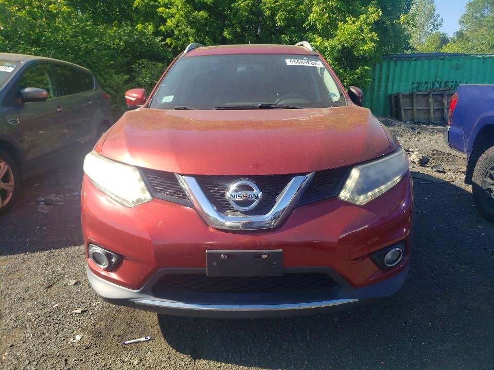 Продаж на аукціоні авто 2015 Nissan Rogue, vin: 5N1AT2MVXFC894265, номер лоту: 55689606