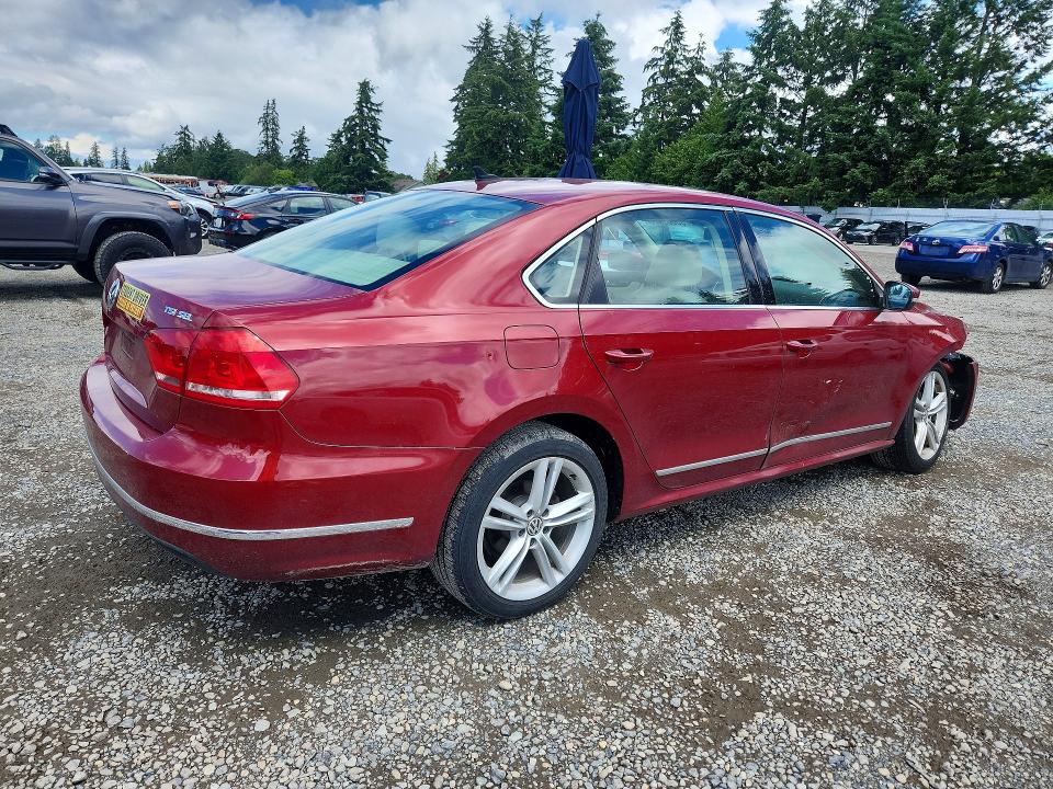 Aukcja sprzedaży 2015 Volkswagen Passat, vin: 1VWCS7A3XFC116142, numer aukcji: 53665926