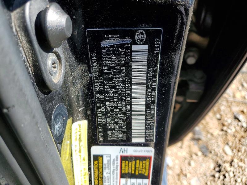 2015 Toyota Avalon მანქანა იყიდება აუქციონზე, vin: 4T1BK1EB3FU165976, აუქციონის ნომერი: 58695506
