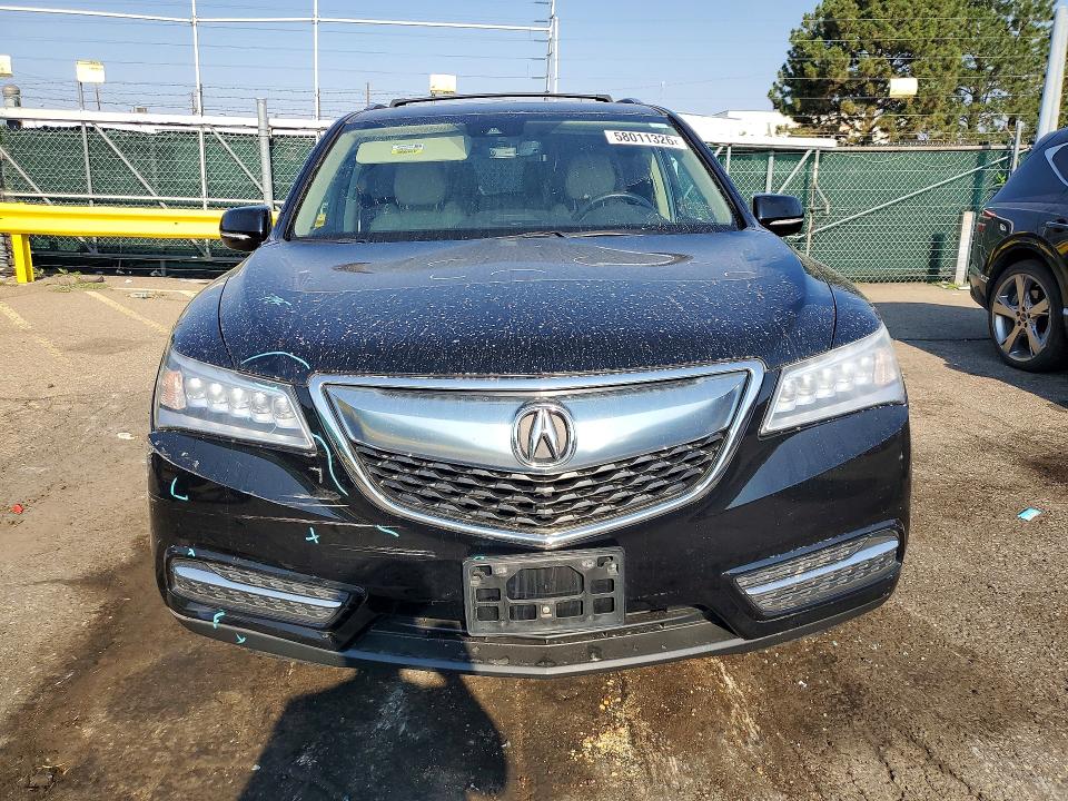 2016 Acura Mdx მანქანა იყიდება აუქციონზე, vin: 5FRYD4H2XGB034512, აუქციონის ნომერი: 58011326