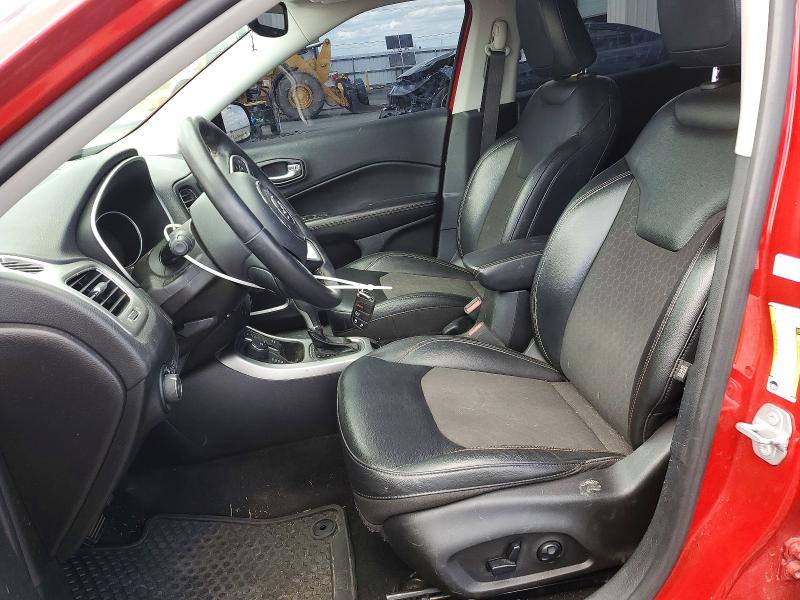 2018 Jeep Compass მანქანა იყიდება აუქციონზე, vin: 3C4NJDBB2JT239014, აუქციონის ნომერი: 56393346