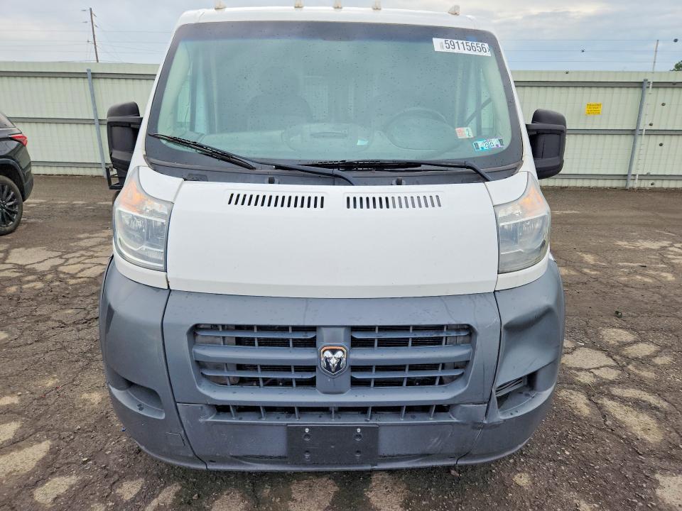 59115656 :رقم المزاد ، 3C6TRVAG0HE526649 vin ، 2017 Ram Promaster 1500 مزاد بيع