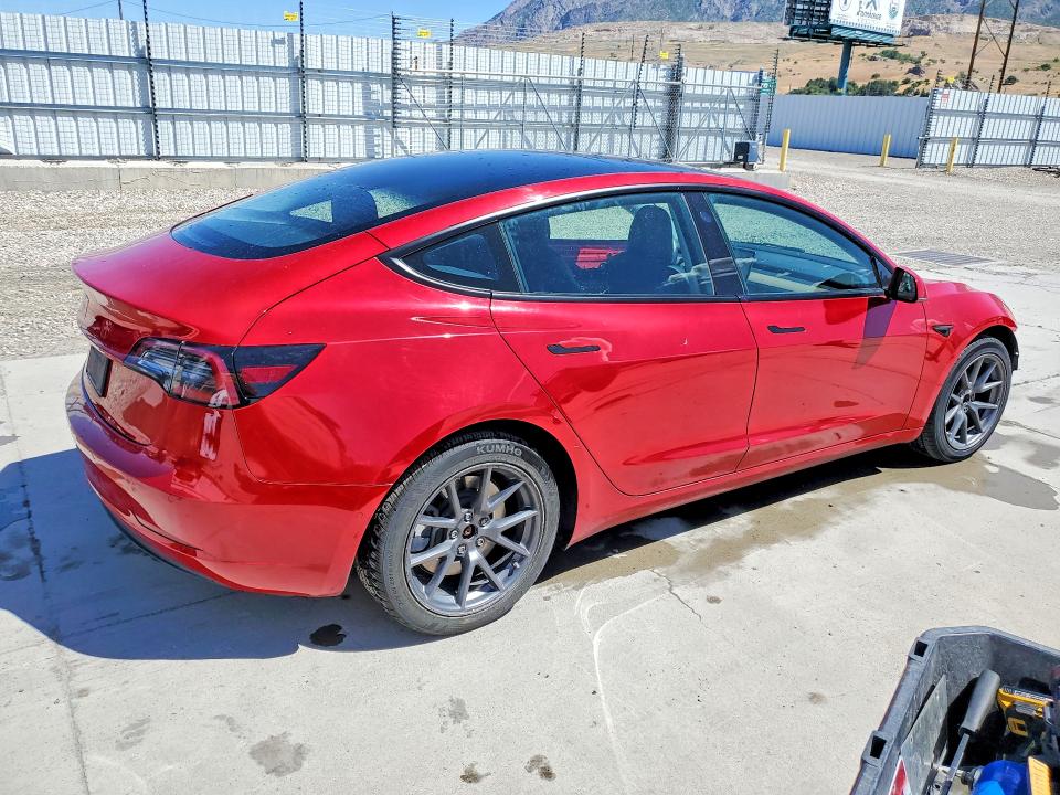2022 Tesla Model 3 მანქანა იყიდება აუქციონზე, vin: 5YJ3E1EA9NF290902, აუქციონის ნომერი: 56550606