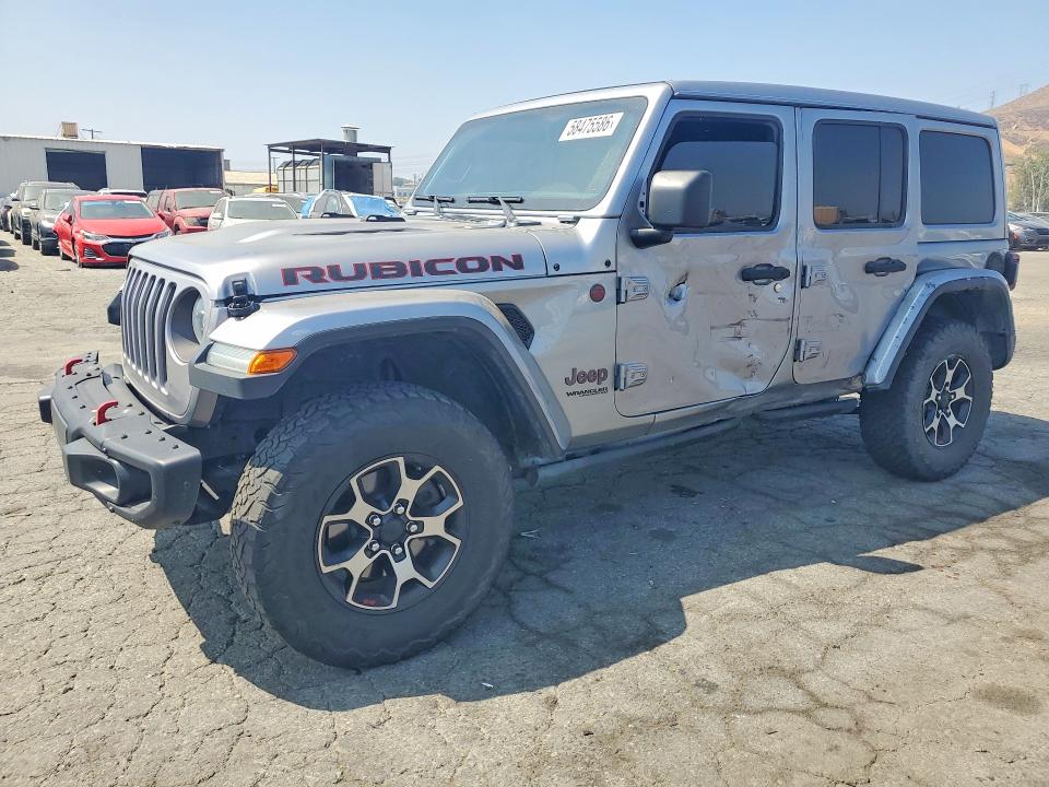 58475586 :رقم المزاد ، 1C4HJXFN1MW650146 vin ، 2021 Jeep Wrangler Unlimited مزاد بيع