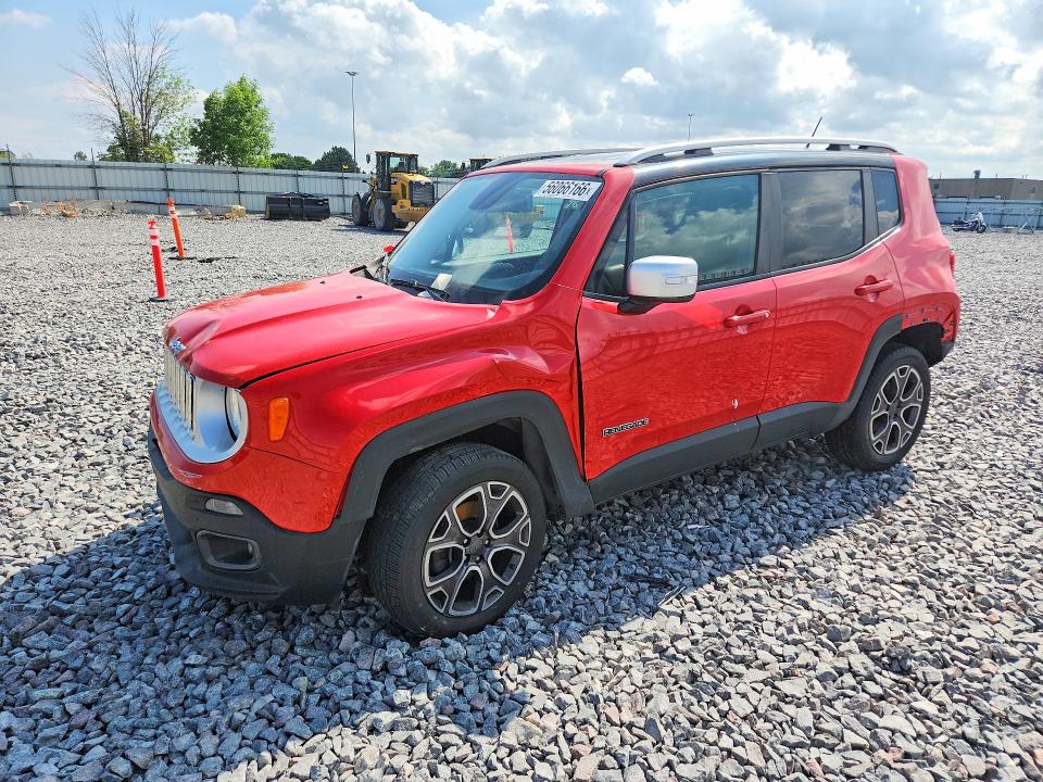 Aukcja sprzedaży 2017 Jeep Renegade, vin: ZACCJBDB3HPE79103, numer aukcji: 56066166