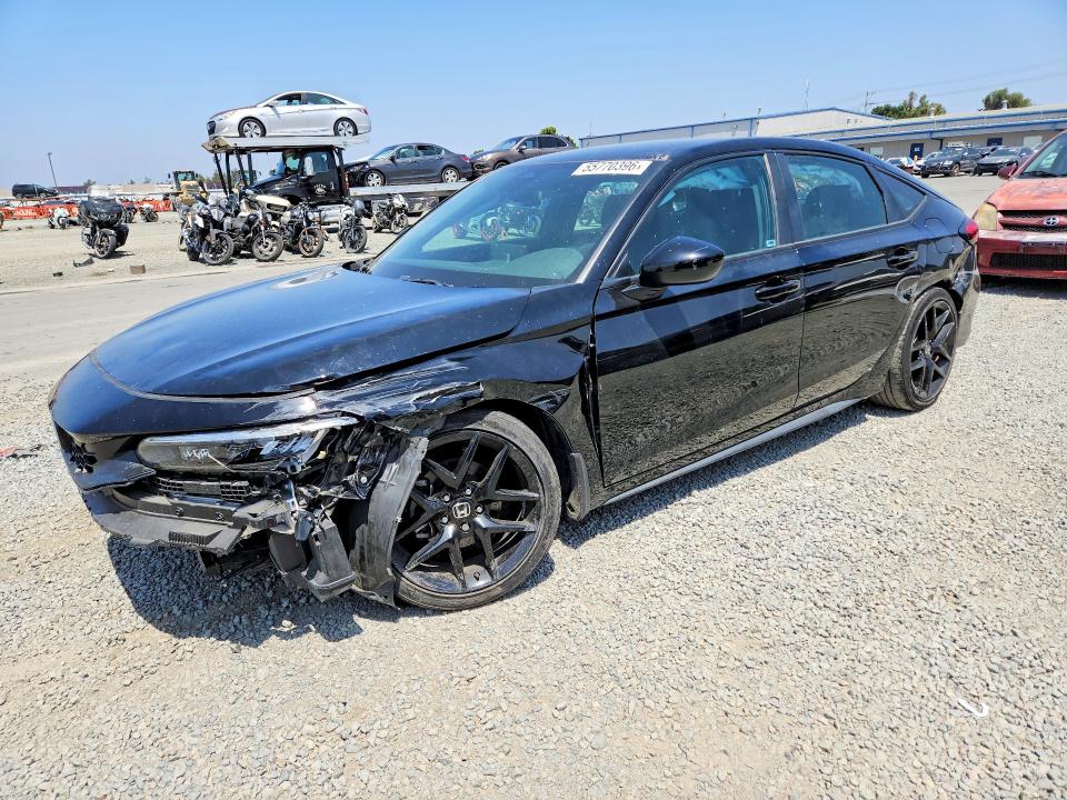 2022 Honda Civic მანქანა იყიდება აუქციონზე, vin: 19XFL2H83NE008292, აუქციონის ნომერი: 55770396