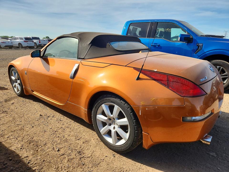2004 Nissan 350z მანქანა იყიდება აუქციონზე, vin: JN1AZ36A04M251663, აუქციონის ნომერი: 55472596