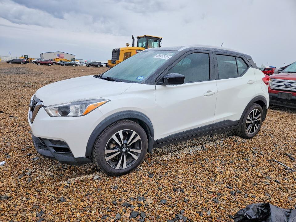 2019 Nissan Kicks მანქანა იყიდება აუქციონზე, vin: 3N1CP5CU4KL526631, აუქციონის ნომერი: 55947136