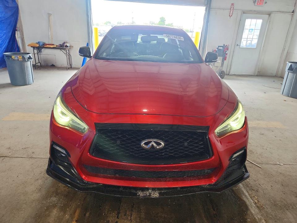 Продажа на аукционе авто 2021 Infiniti Q50, vin: JN1FV7DR4MM880490, номер лота: 58774836