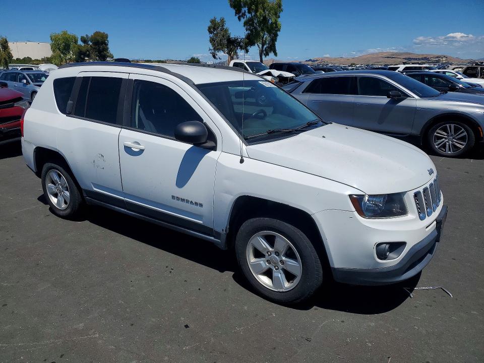 Продаж на аукціоні авто 2015 Jeep Compass, vin: 1C4NJCBA1FD143812, номер лоту: 56162216