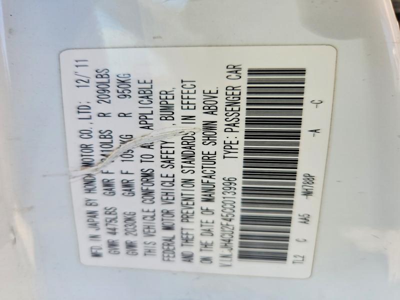 Продаж на аукціоні авто 2012 Acura Tsx, vin: JH4CU2F45CC013996, номер лоту: 57525076