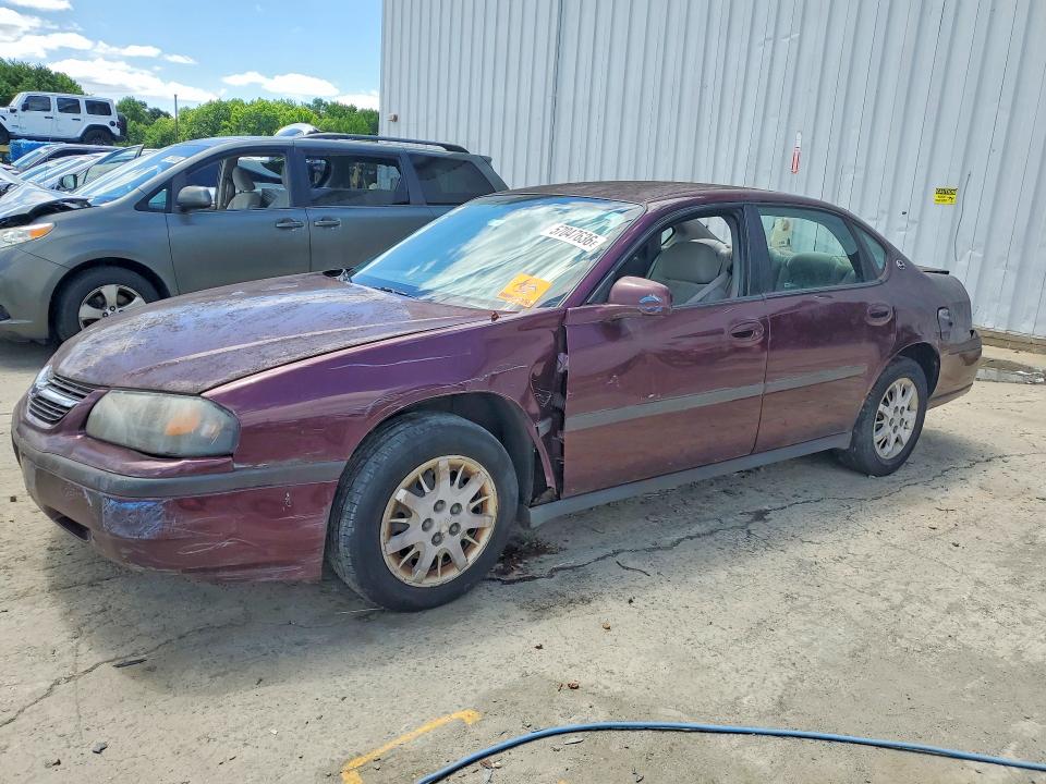 57047636 :رقم المزاد ، 2G1WF52E849439773 vin ، 2004 Chevrolet Impala مزاد بيع