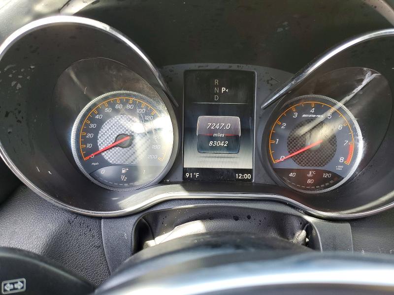 2017 Mercedes-benz C მანქანა იყიდება აუქციონზე, vin: WDDWJ8HB9HF428675, აუქციონის ნომერი: 56133166