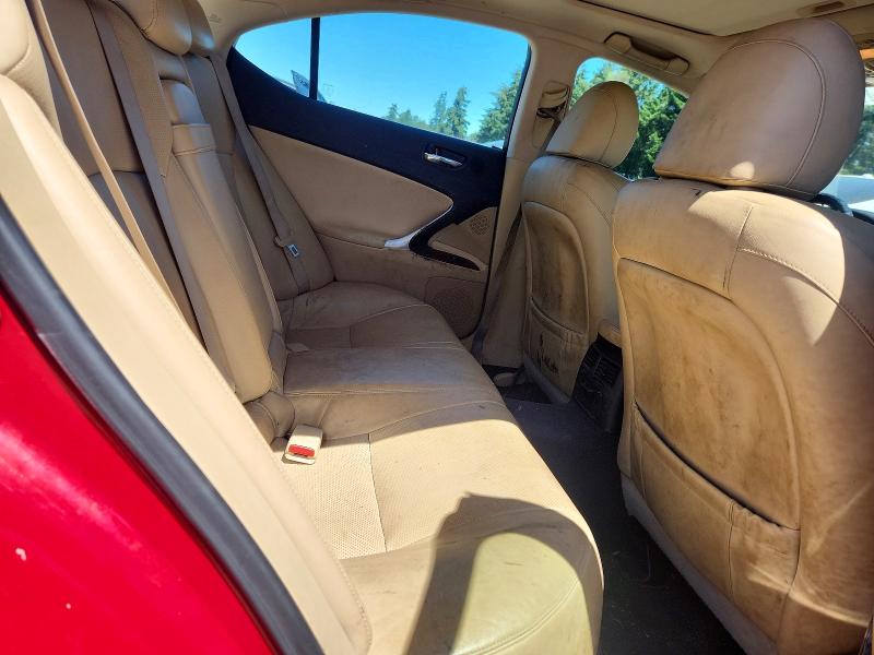 2008 Lexus Is მანქანა იყიდება აუქციონზე, vin: JTHBK262382063888, აუქციონის ნომერი: 57949126