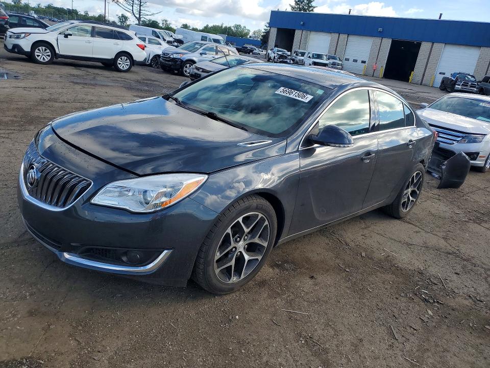 2017 Buick Regal მანქანა იყიდება აუქციონზე, vin: 2G4GL5EX1H9117916, აუქციონის ნომერი: 56961506