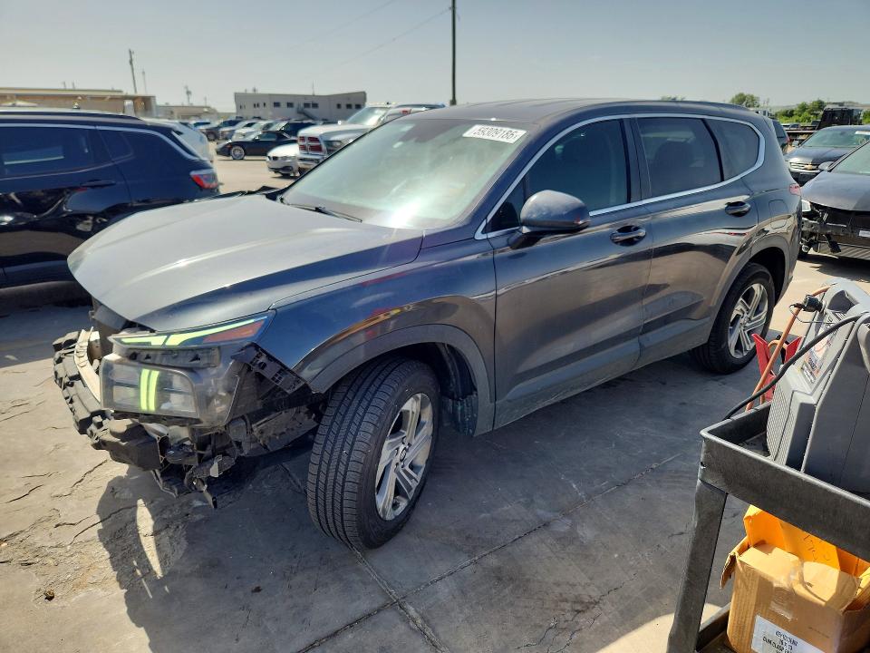 2021 Hyundai Santa Fe მანქანა იყიდება აუქციონზე, vin: 5NMS14AJ9MH322999, აუქციონის ნომერი: 59309186