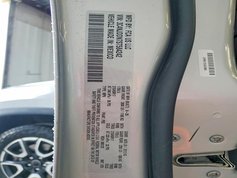 73342775 :رقم المزاد ، 3C4NJDDN7ST584242 vin ، 2025 Jeep Compass مزاد بيع