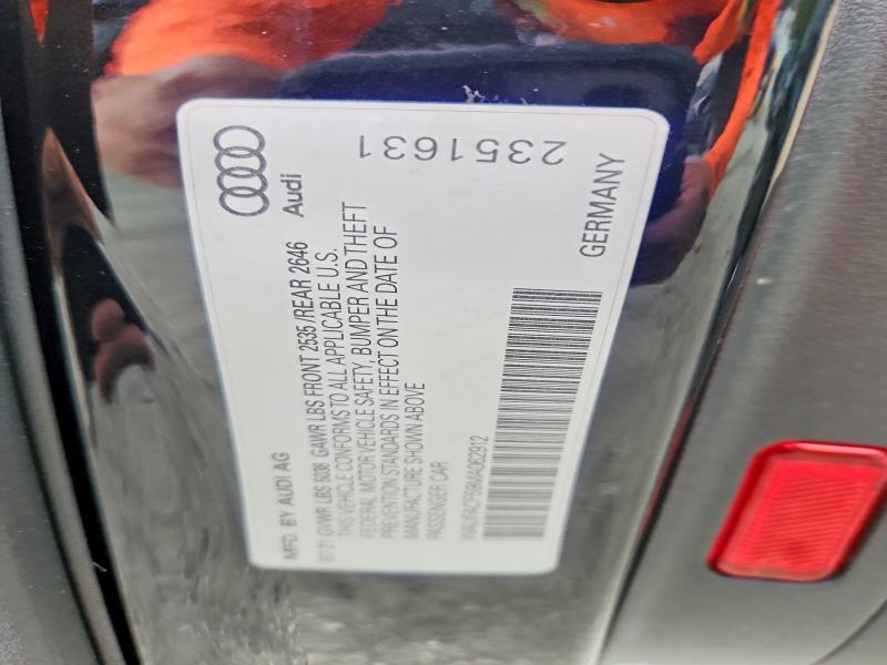 Продаж на аукціоні авто 2021 Audi A5, vin: WAUFACF59MA062912, номер лоту: 55372176