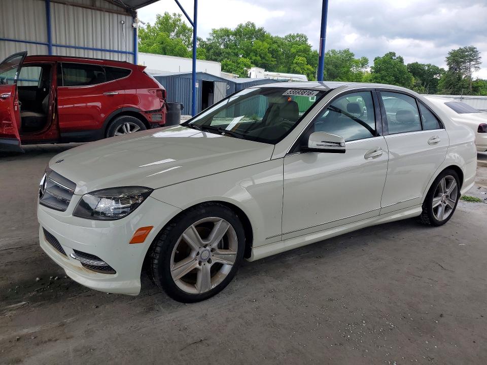 55693816 :رقم المزاد ، WDDGF5EB5BR138044 vin ، 2011 Mercedes-benz C مزاد بيع