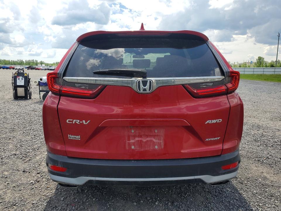 58519956 :رقم المزاد ، 2HKRW2H4XLH230127 vin ، 2020 Honda Cr-v مزاد بيع