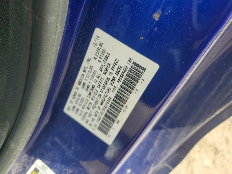 Продаж на аукціоні авто 2015 Honda Accord, vin: 1HGCT1B70FA006096, номер лоту: 56317626