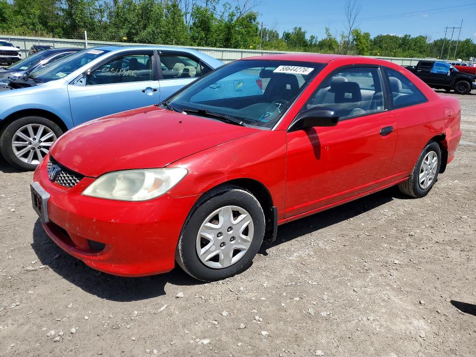Продажа на аукционе авто 2004 Honda Civic, vin: 1HGEM221X4L001903, номер лота: 58644276