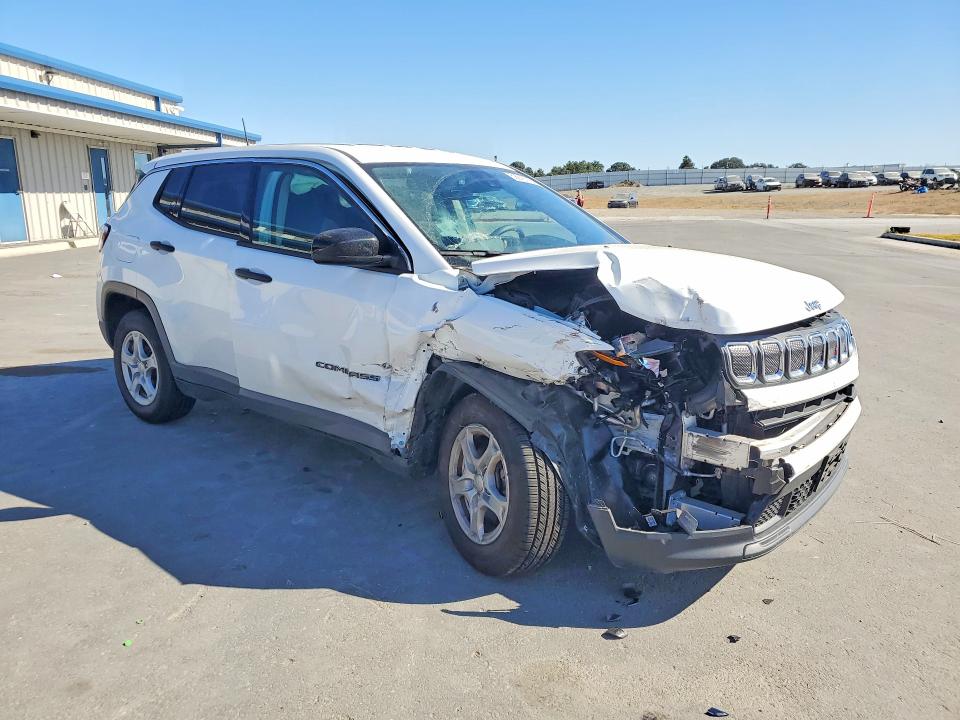 Продажа на аукционе авто 2022 Jeep Compass, vin: 3C4NJCAB4NT224872, номер лота: 59216716