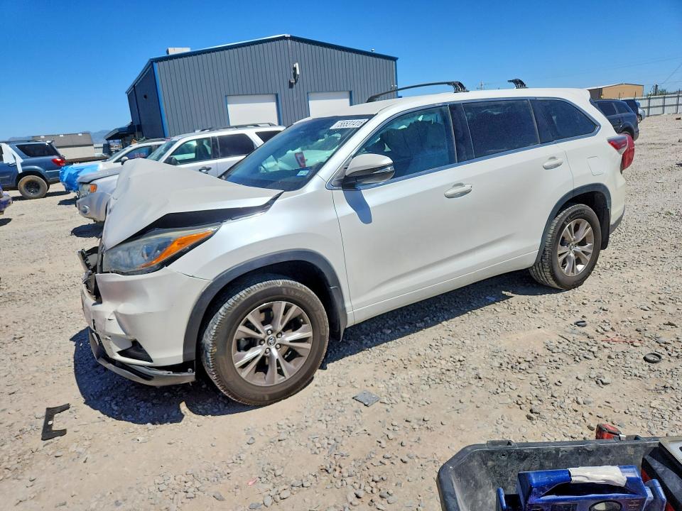 56531416 :رقم المزاد ، 5TDZKRFH9GS177527 vin ، 2016 Toyota Highlander مزاد بيع