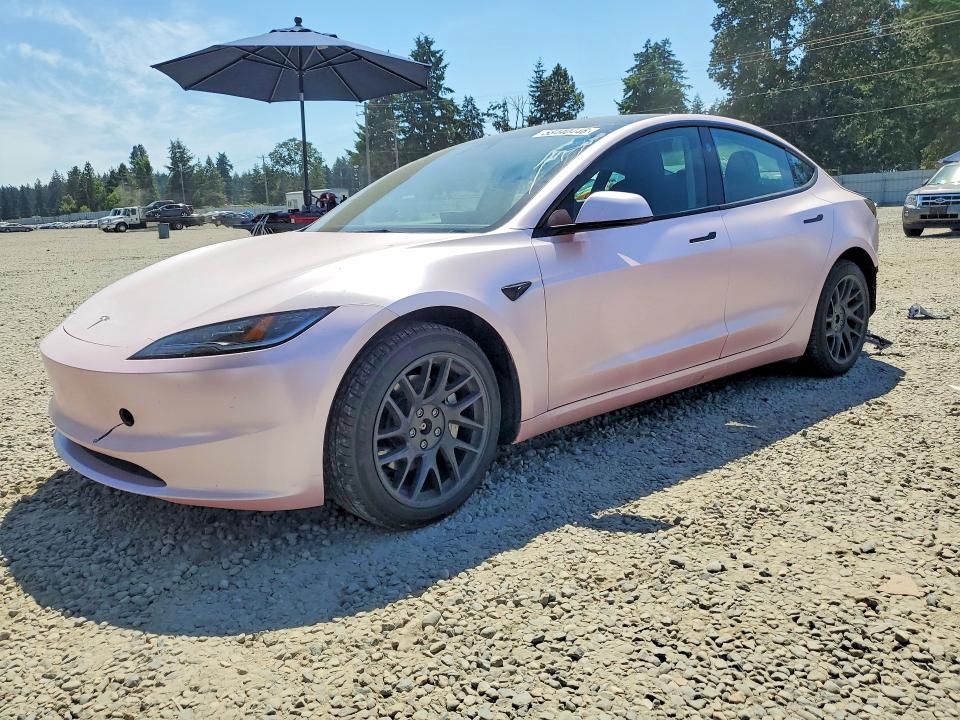 Auction sale of the 2024 Tesla Model 3, vin: 5YJ3E1EB8RF750856, lot number: 58440446