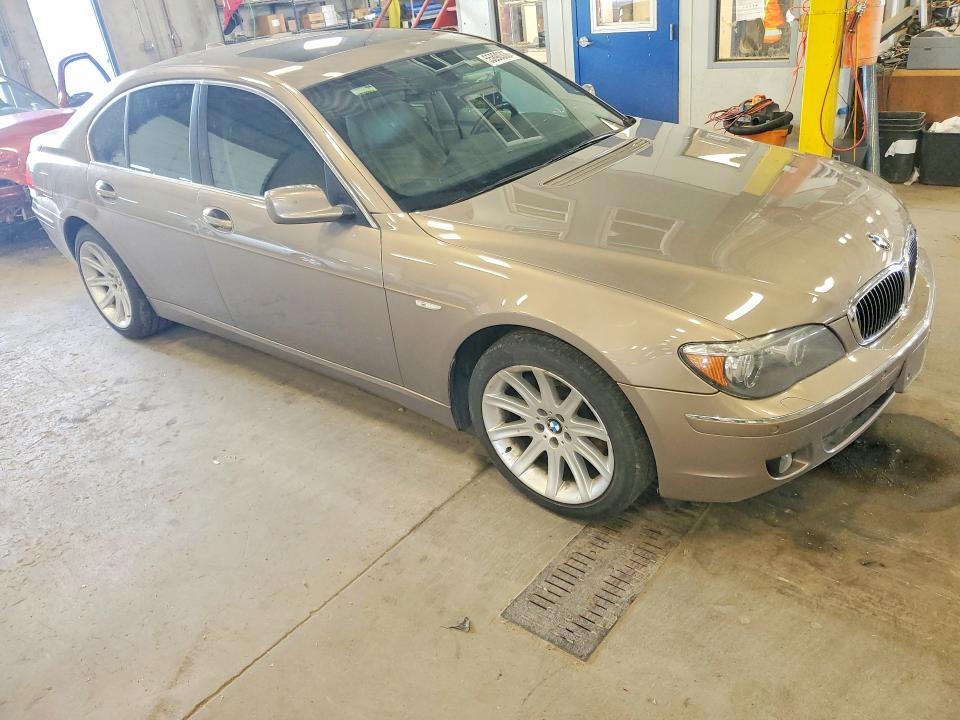 2006 Bmw 750 მანქანა იყიდება აუქციონზე, vin: WBAHL83556DT02687, აუქციონის ნომერი: 55890306