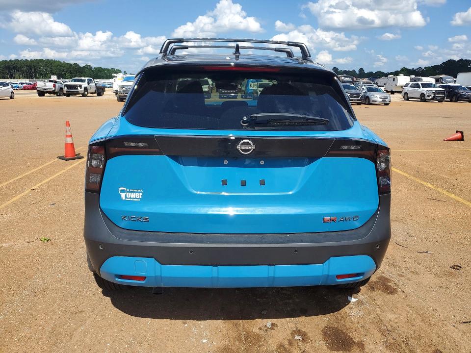 57003056 :رقم المزاد ، 3N8AP6DB1SL347460 vin ، 2025 Nissan Kicks مزاد بيع