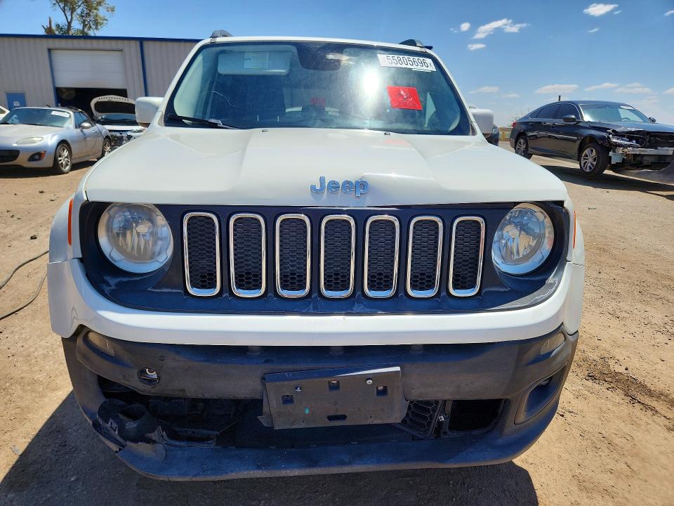 Продаж на аукціоні авто 2017 Jeep Renegade, vin: ZACCJBBB9HPF98986, номер лоту: 55805696