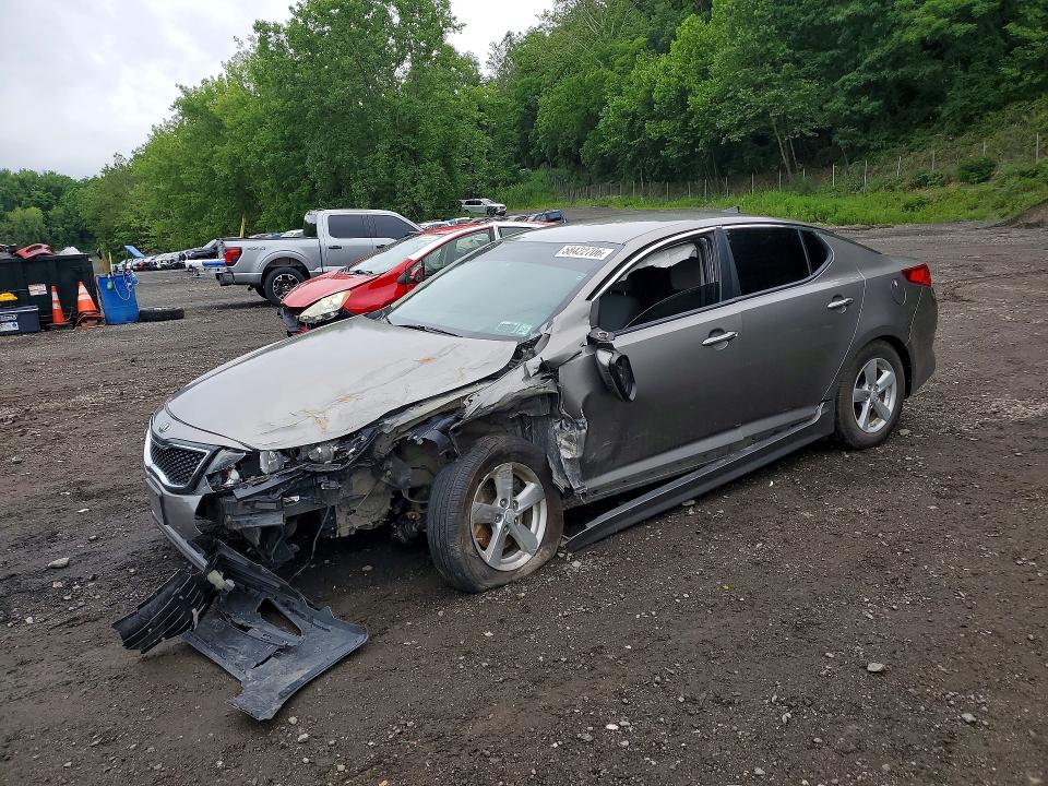 2014 Kia Optima მანქანა იყიდება აუქციონზე, vin: 5XXGM4A79EG314080, აუქციონის ნომერი: 58422706
