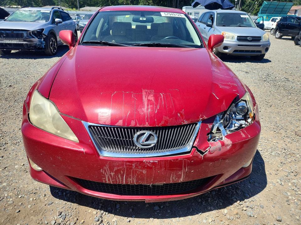 2008 Lexus Is მანქანა იყიდება აუქციონზე, vin: JTHBK262382063888, აუქციონის ნომერი: 57949126