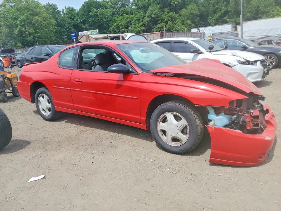56893266 :رقم المزاد ، 2G1WX12K239306405 vin ، 2003 Chevrolet Monte Carlo مزاد بيع