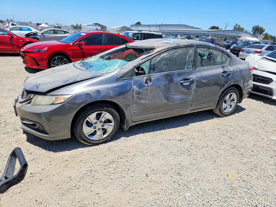57597326 :رقم المزاد ، 19XFB2F57DE232224 vin ، 2013 Honda Civic مزاد بيع