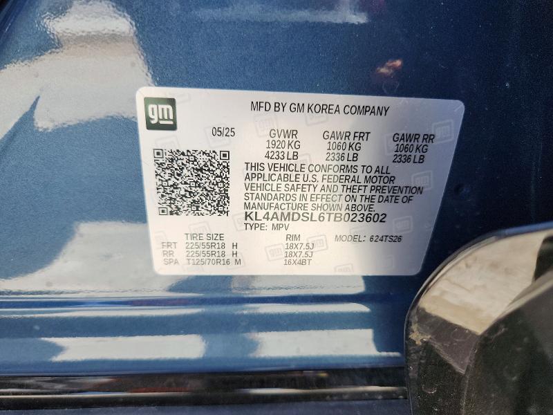 57599176 :رقم المزاد ، KL4AMDSL6TB023602 vin ، 2026 Buick Encore Gx مزاد بيع