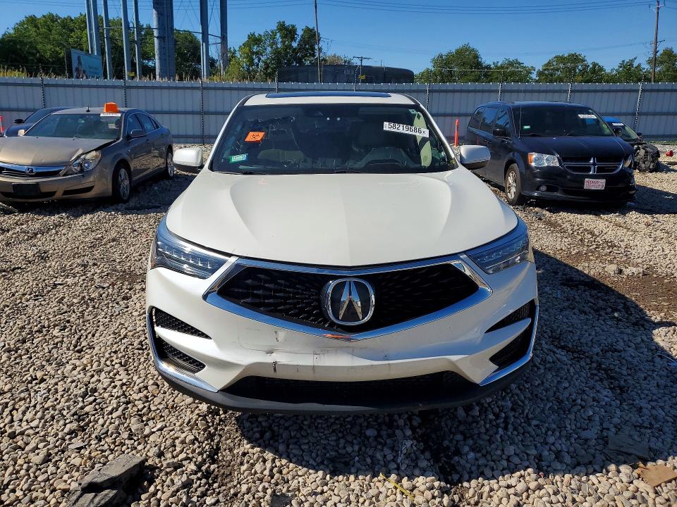 2019 Acura Rdx მანქანა იყიდება აუქციონზე, vin: 5J8TC1H38KL023473, აუქციონის ნომერი: 58219686