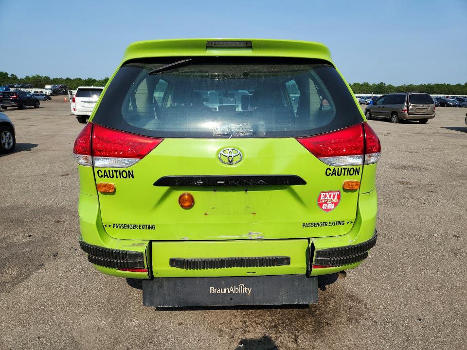 Продаж на аукціоні авто 2014 Toyota Sienna, vin: 5TDZK3DC1ES480352, номер лоту: 58155466
