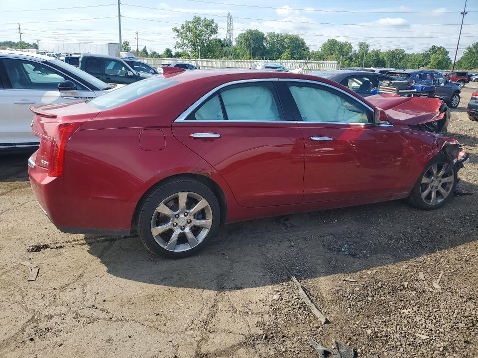 2015 Cadillac Ats მანქანა იყიდება აუქციონზე, vin: 1G6AH5RX1F0107287, აუქციონის ნომერი: 58608326