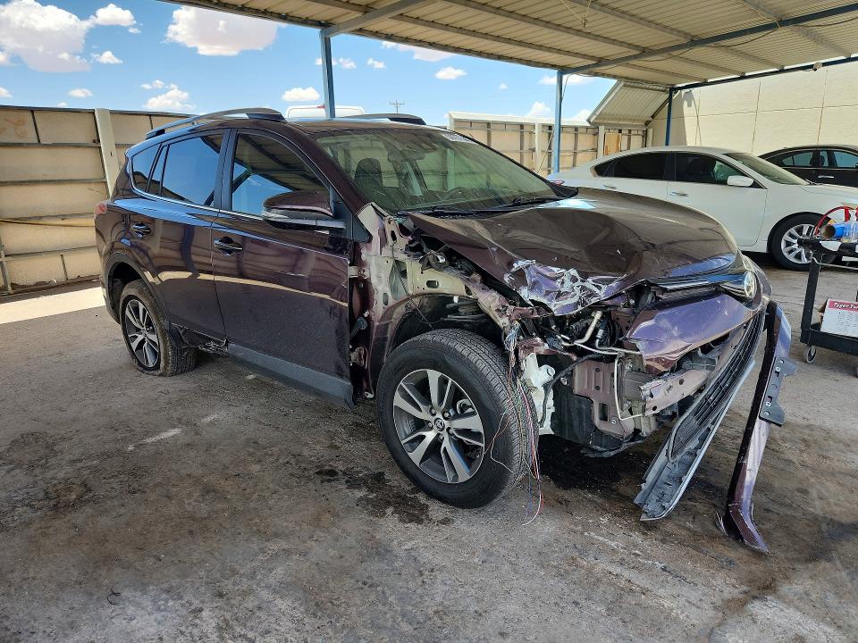 58797466 :رقم المزاد ، 2T3WFREV9JW444041 vin ، 2018 Toyota Rav4 مزاد بيع