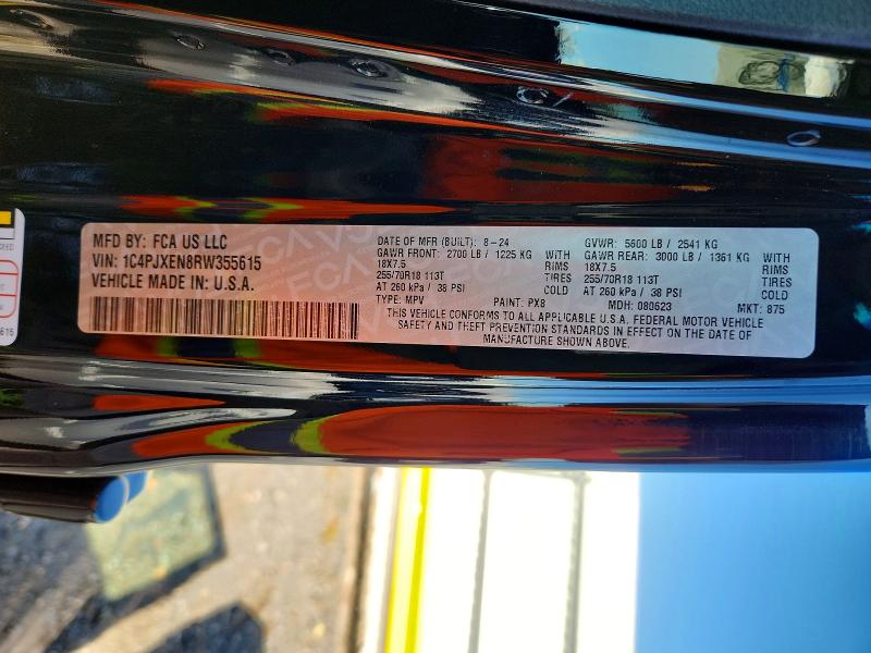 Aukcja sprzedaży 2024 Jeep Wrangler, vin: 1C4PJXEN8RW355615, numer aukcji: 56035206
