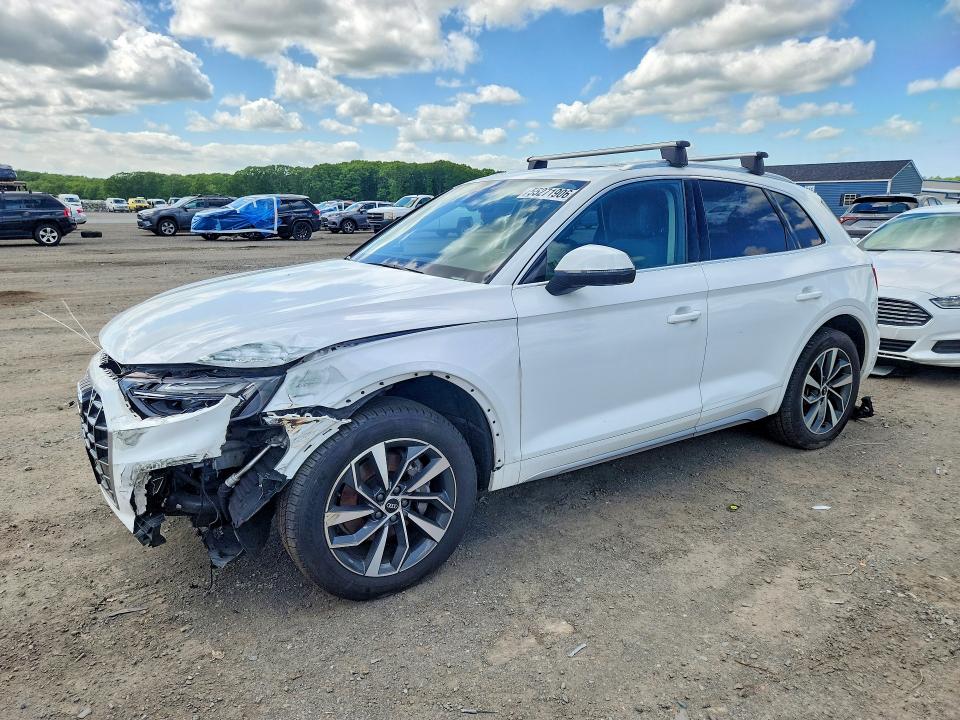Продаж на аукціоні авто 2021 Audi Q5, vin: WA1BAAFY8M2068978, номер лоту: 55271906