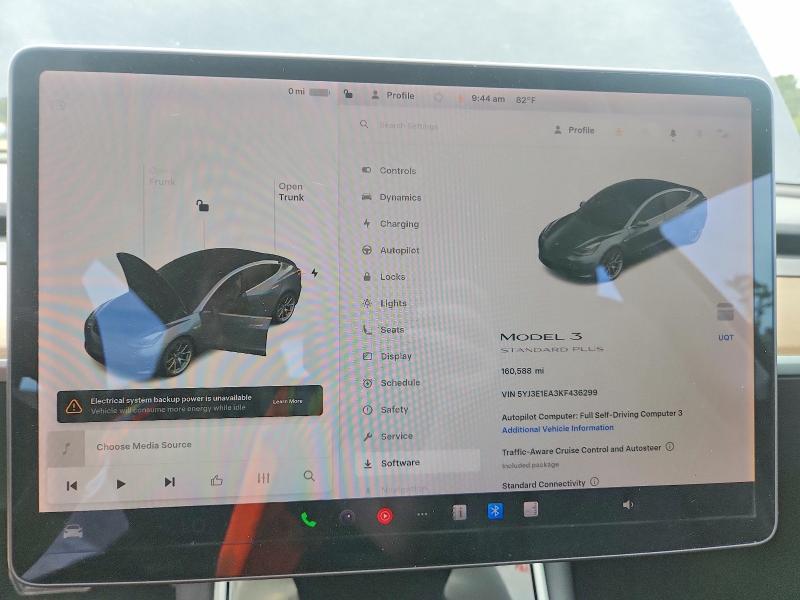 58168876 :رقم المزاد ، 5YJ3E1EA3KF436299 vin ، 2019 Tesla Model 3 مزاد بيع