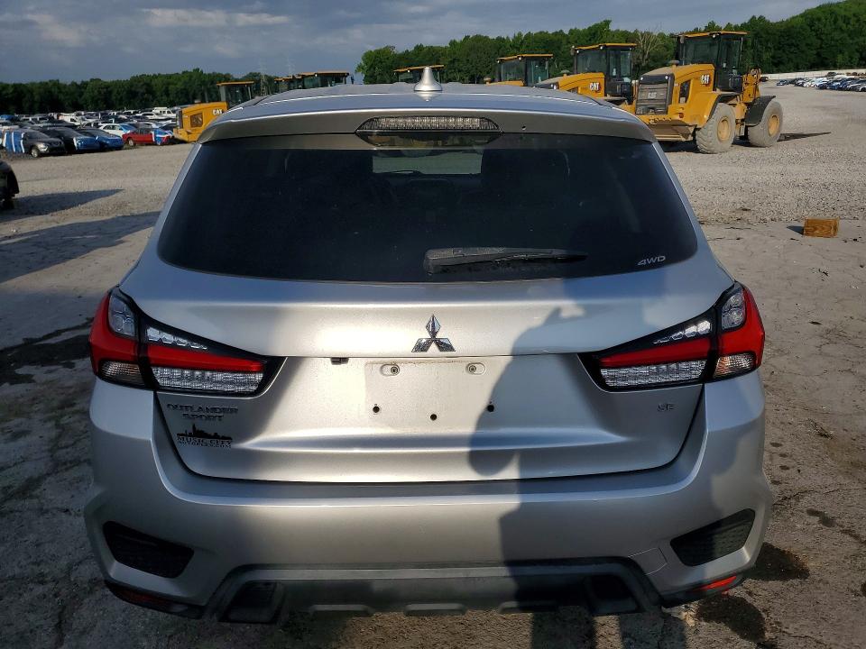 2022 Mitsubishi Outlander Sport მანქანა იყიდება აუქციონზე, vin: JA4ARUAU4NU008681, აუქციონის ნომერი: 56580016