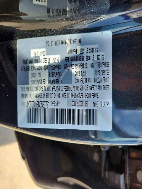 2022 Mazda Cx-9 მანქანა იყიდება აუქციონზე, vin: JM3TCBAY9N0627721, აუქციონის ნომერი: 56440946