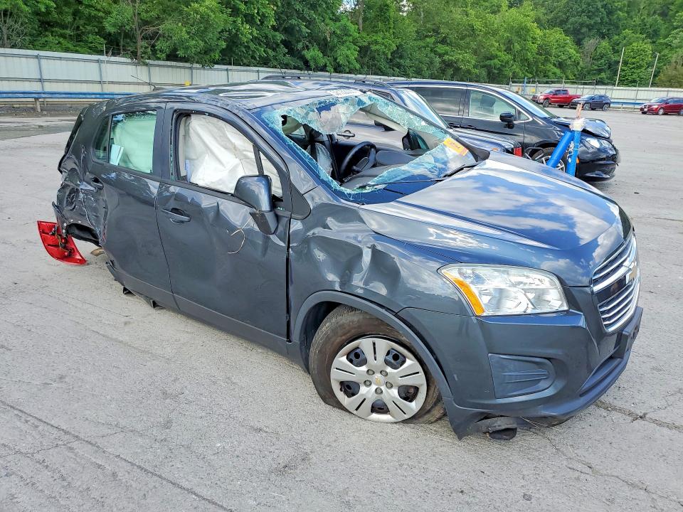 Aukcja sprzedaży 2016 Chevrolet Trax, vin: 3GNCJKSB8GL139771, numer aukcji: 58188006