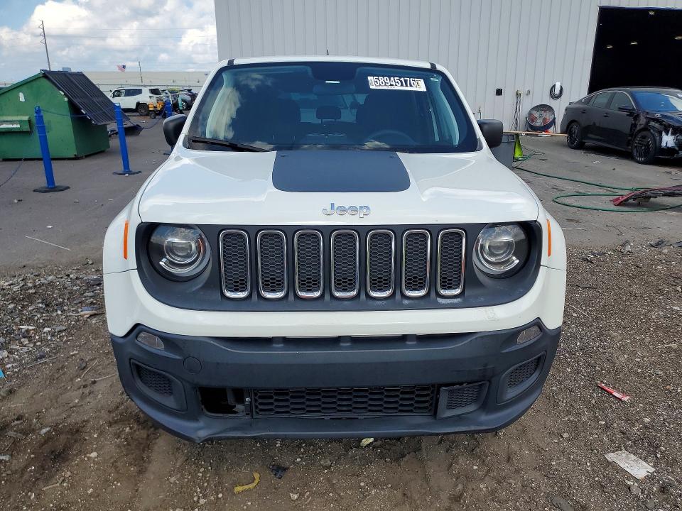 58945176 :رقم المزاد ، ZACCJBAB3JPH15307 vin ، 2018 Jeep Renegade مزاد بيع