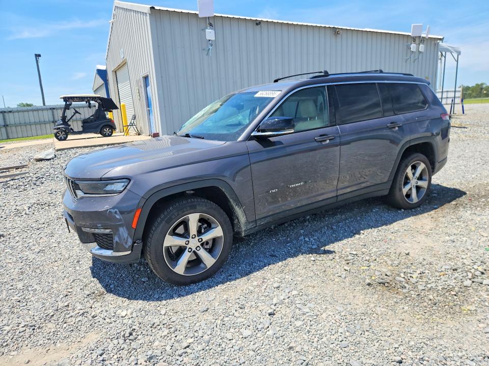 56268896 :رقم المزاد ، 1C4RJJBG0M8195867 vin ، 2021 Jeep Grand Cherokee مزاد بيع